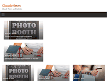 Tablet Screenshot of claudenews.com